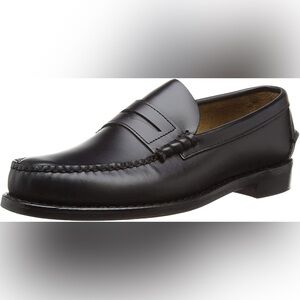 NEW!! Men’s Sebago Classic Penny Loafer Black Leather Size 10AAA (extra narrow)